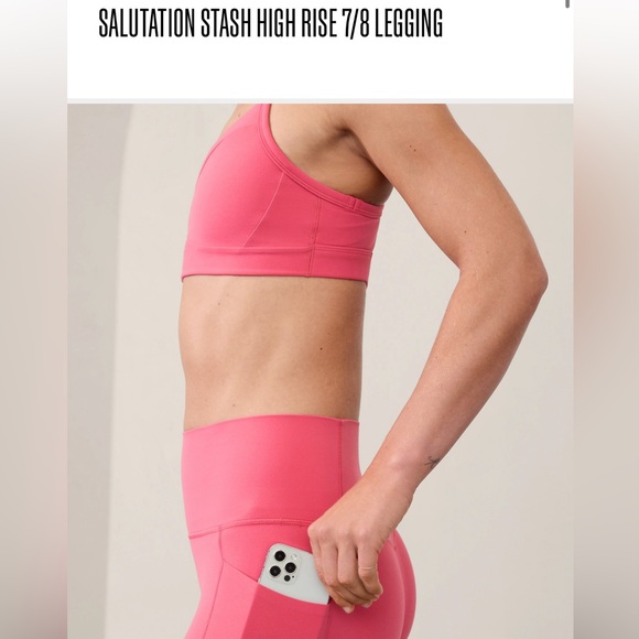 SALUTATION STASH HIGH RISE 7/8 LEGGING - Picture 5 of 6